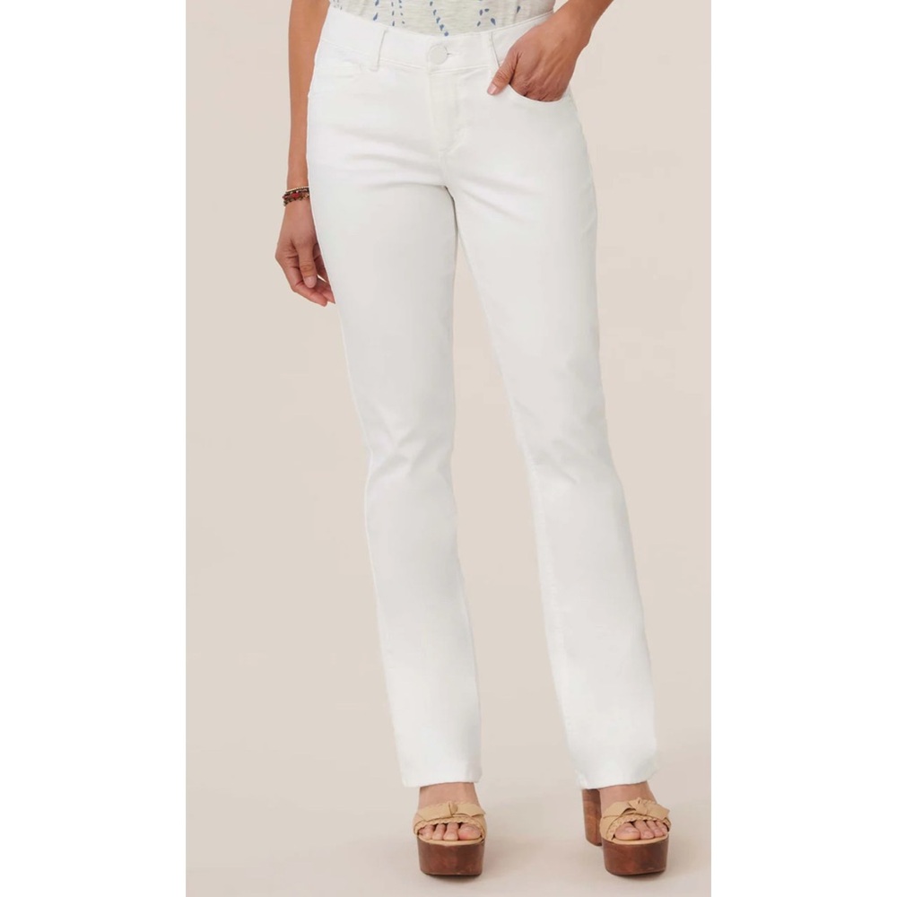 Democracy “Ab” Technology White Stretch Jeans
